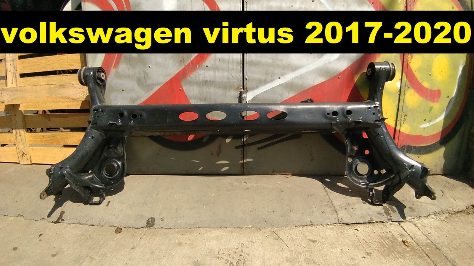 Yugo trasero volkwagen virtus 2017 - 2020