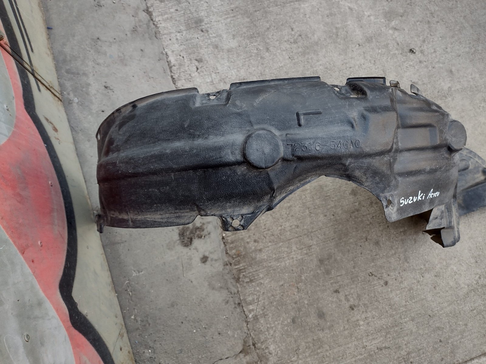 Guardafanfo delantero izquierdo suzuki aerio - Imagen 3