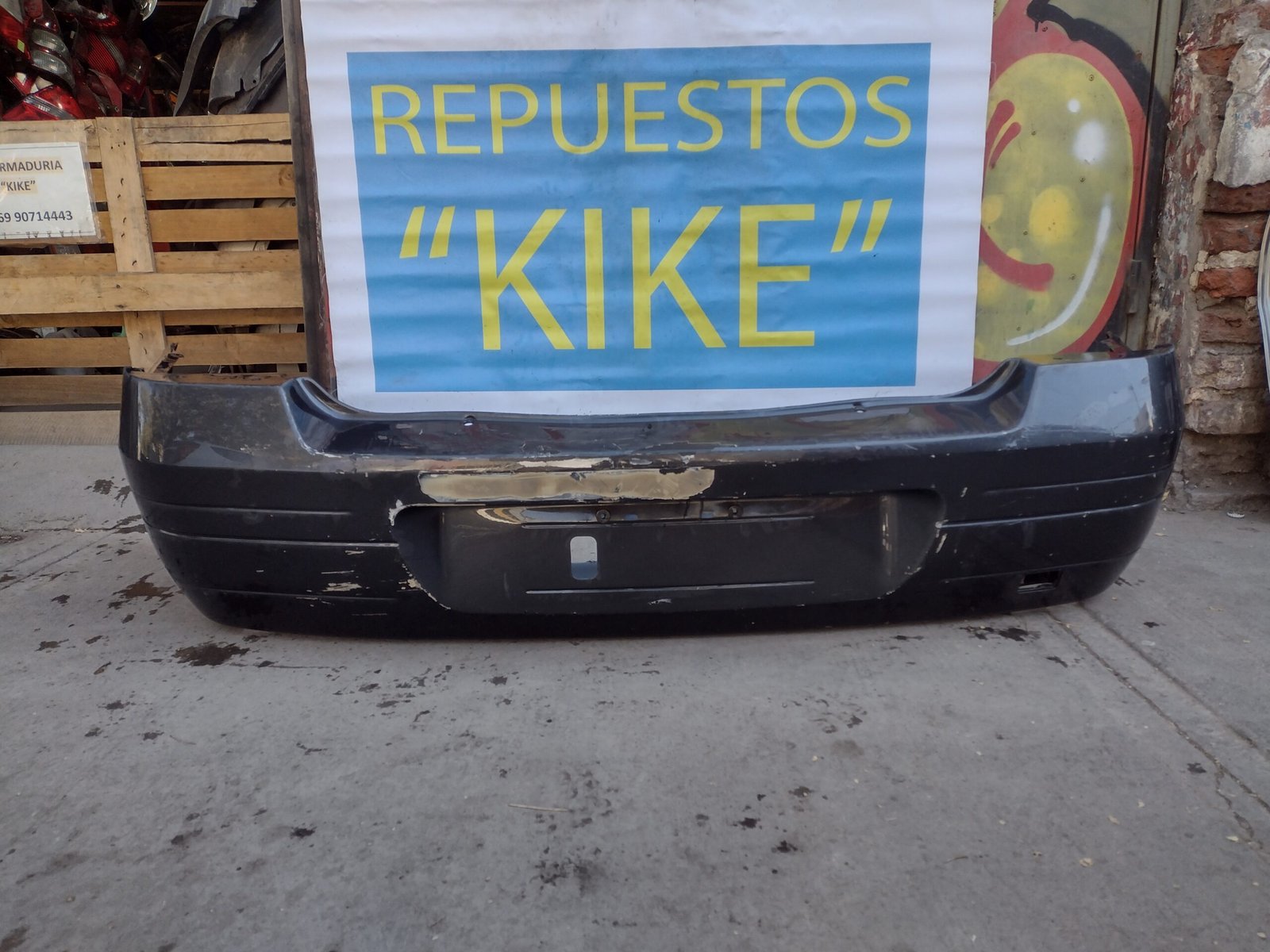 Parachoque trasero renault clio 2000 - 2002