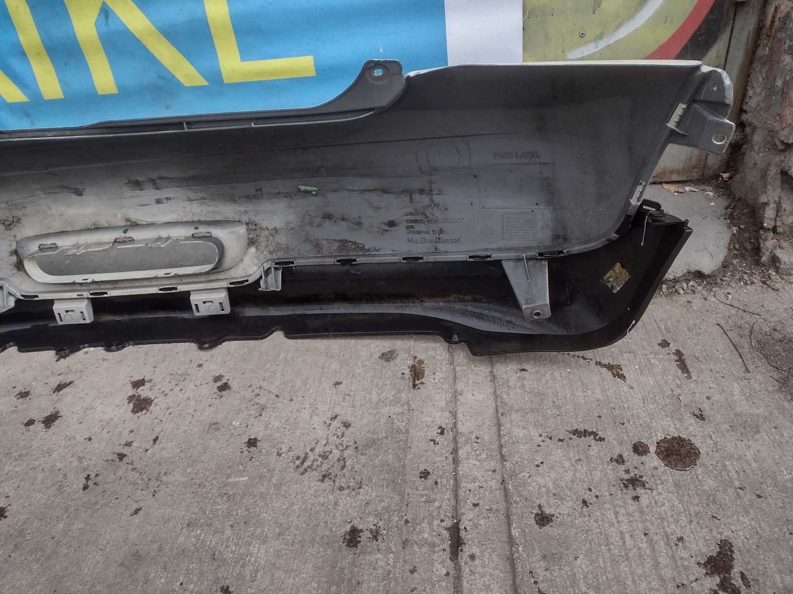 Parachoque trasero mini cooper R56 2011 - 2014 - Imagen 8
