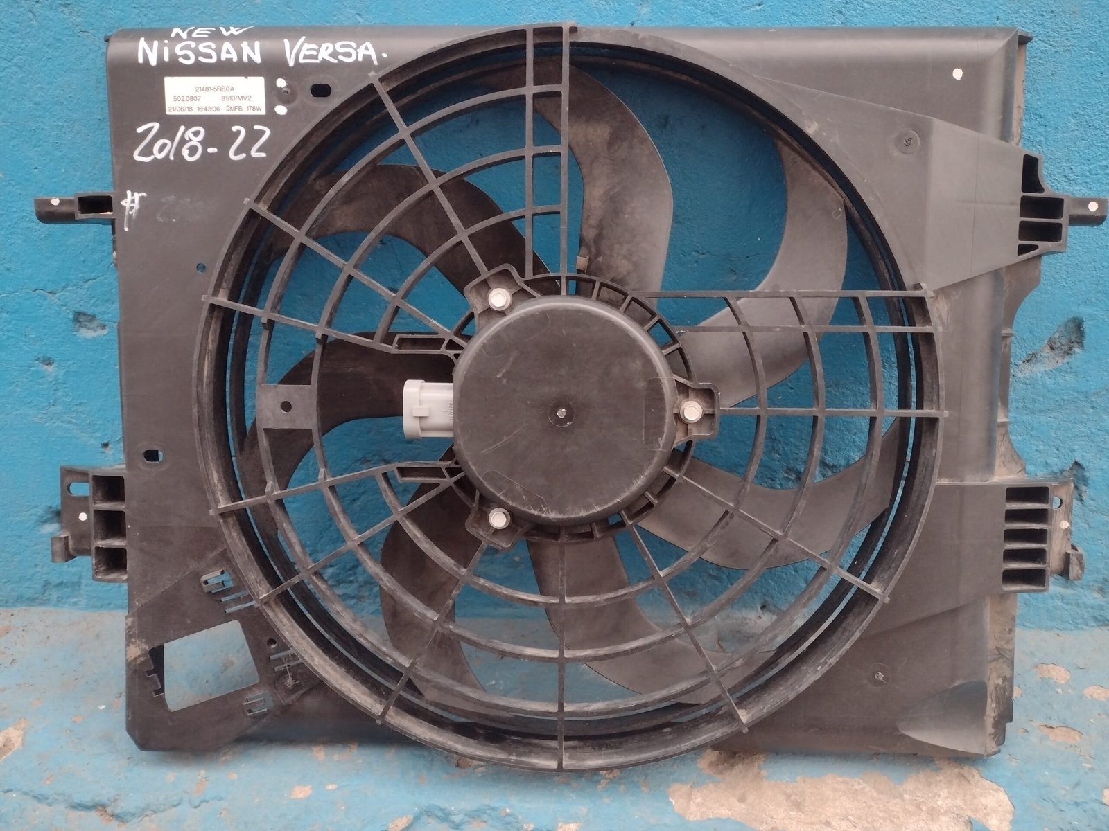 Electro ventilador nissan new versa 2018 - 2022 - Imagen 2