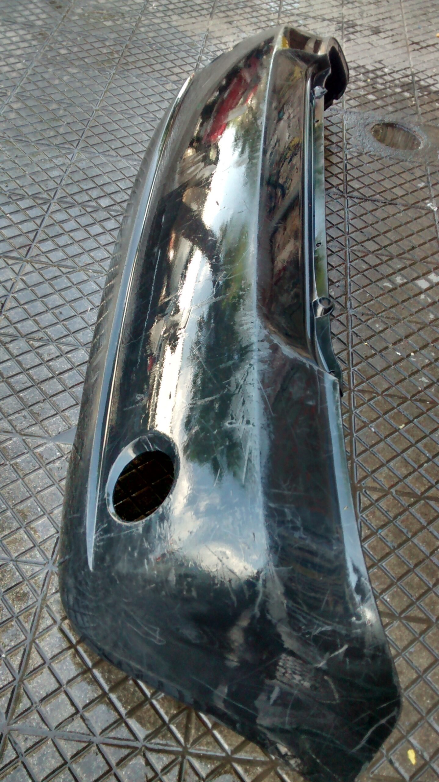 Parachoque trasero chevrolet spark 2006 - 2010 - Imagen 3