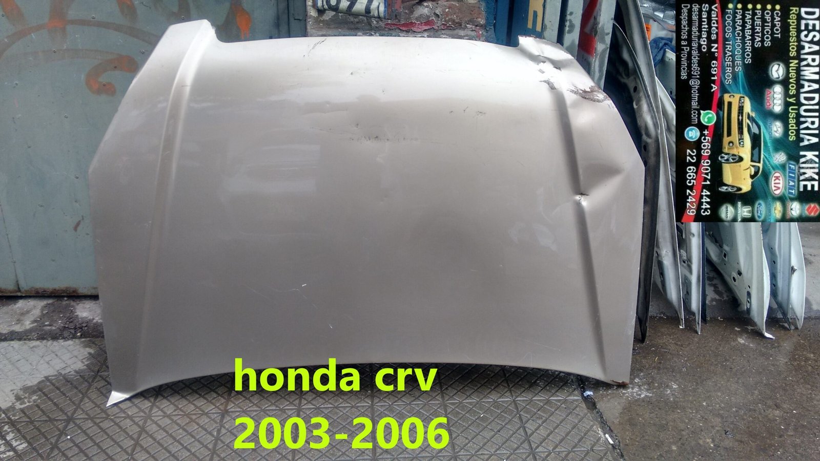 Capot honda crv 2003 - 2006