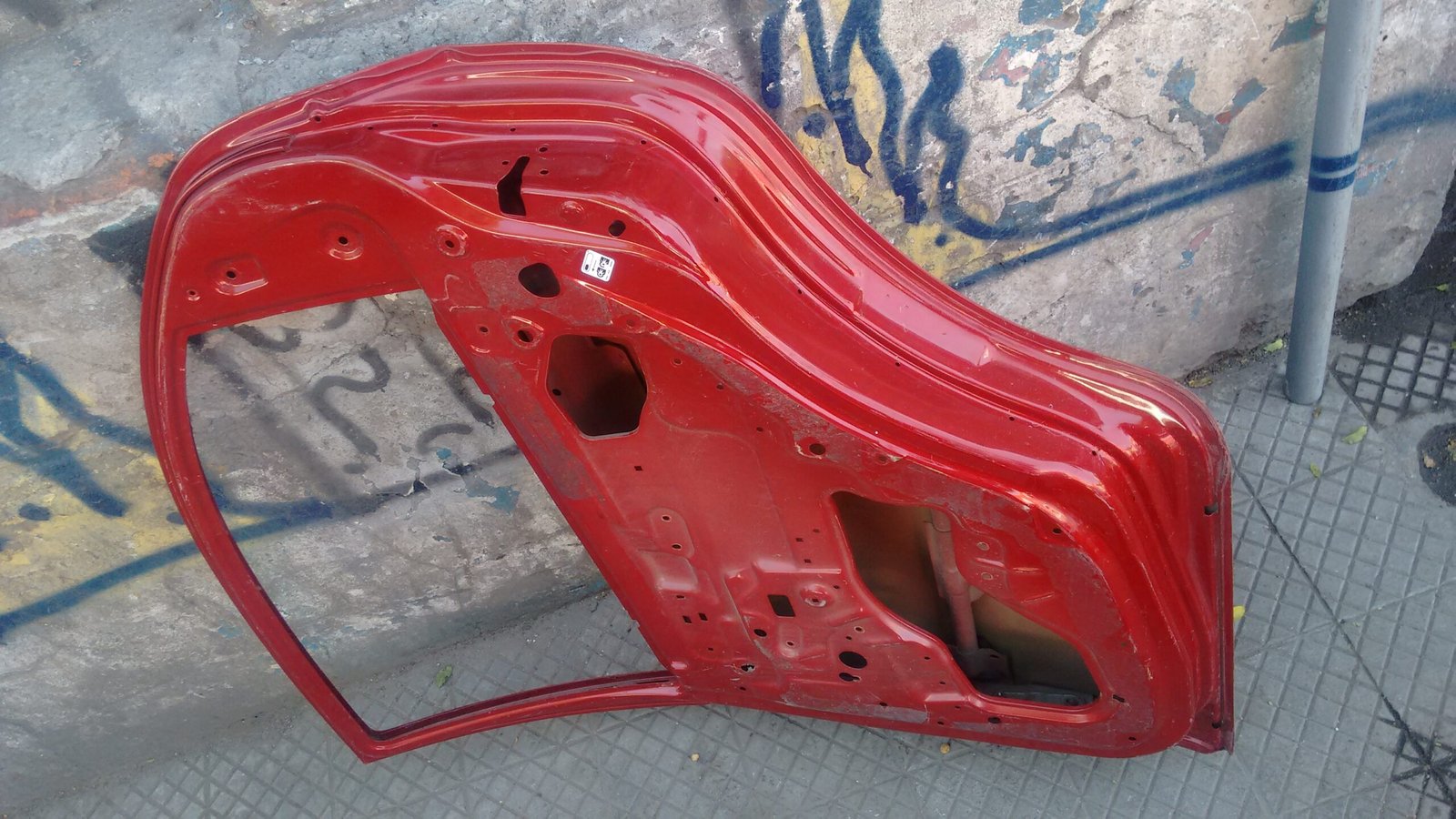 Puerta trasera derecha chevrolet aveo 2007 - 2014 - Imagen 3