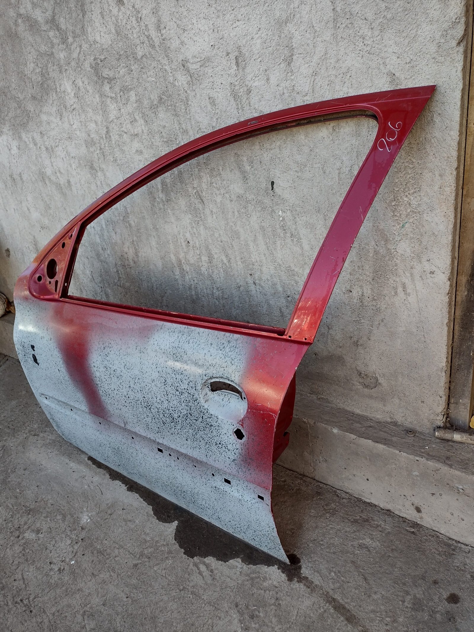 Puerta delantera izquierda peugeot 206 2001 - 2008 - Imagen 2