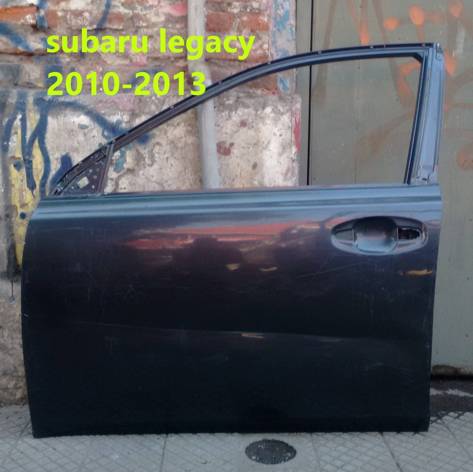 Puerta delantero izquierdo subaru legacy 2010 - 2013