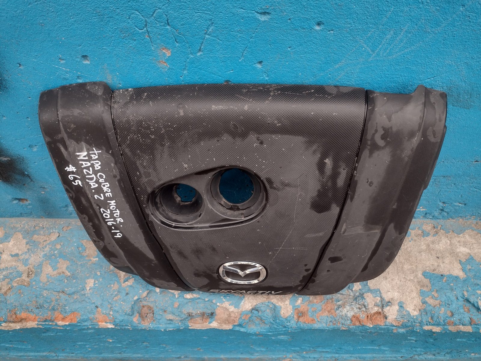Tapa cubre motor mazda 2 2016 - 2019 - Imagen 4