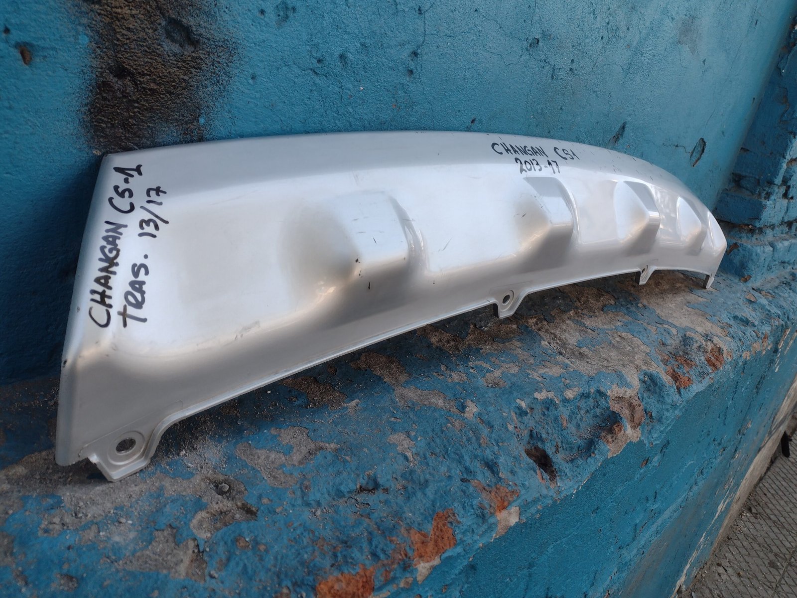 Moldura de parachoque trasero Changan Cs1 2013 - 2017 - Imagen 2