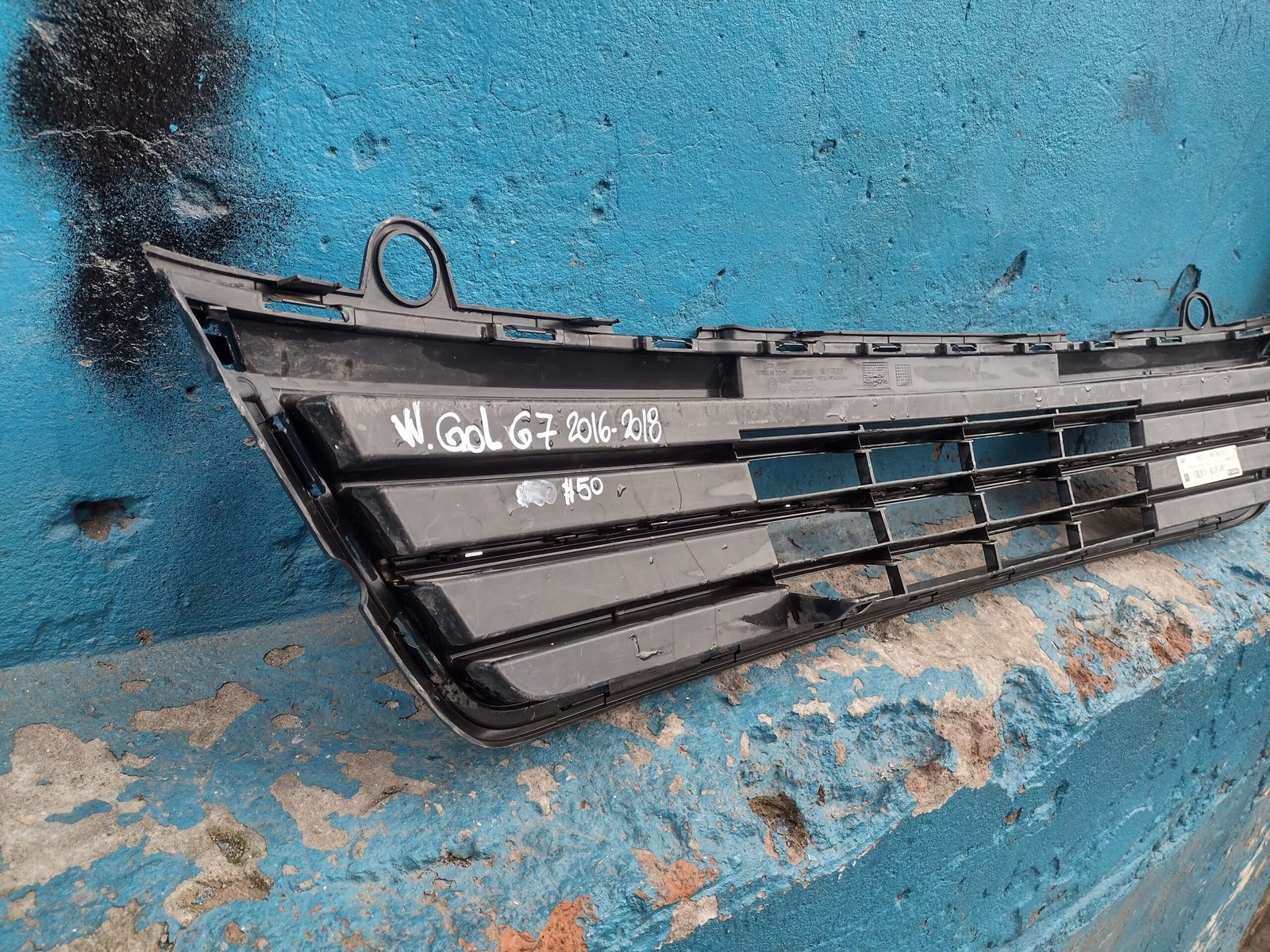 Rejilla de parachoque delantero Volkswagen gol 2016 - 2018 - Imagen 6