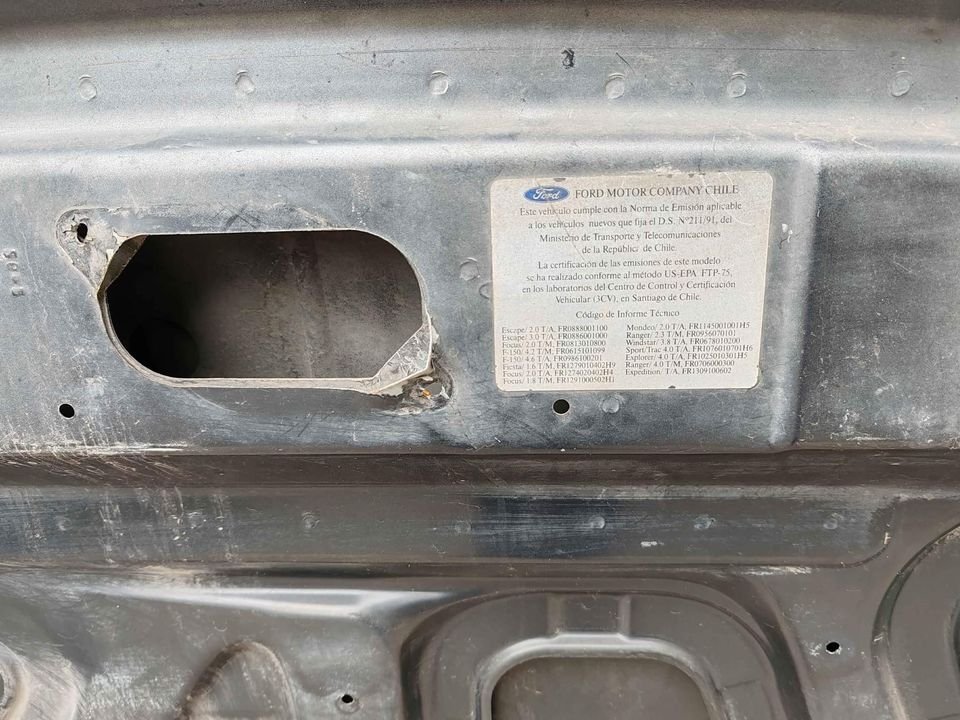 Capot Ford Ranger 1998 - 2003 - Imagen 6