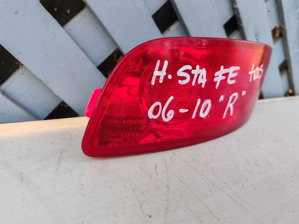 Mica derecha de parachoque trasero Hyundai Santa Fe 2006 - 2010 - Imagen 2