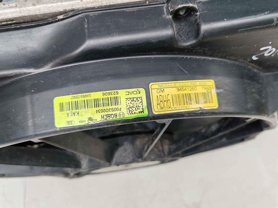 Radiador + Electroventilador Opel Mokka 2012 - 2016 - Imagen 4