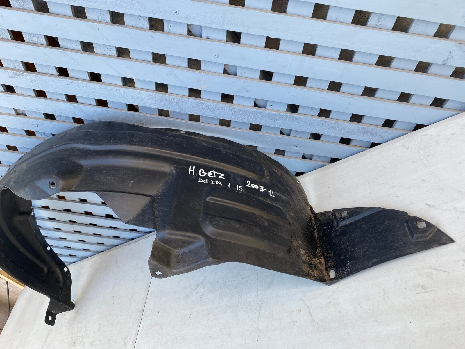 Guardafango delantero izquierdo Hyundai Getz 2003 - 2011 - Imagen 3