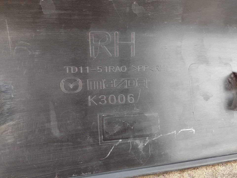 Moldura de puerta delantera derecha Mazda cx9 2006 - 2015 - Imagen 5