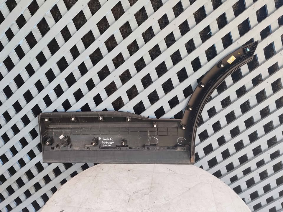 Moldura de puerta trasera derecha Hyundai Santa Fe 2019 - 2024 - Imagen 9