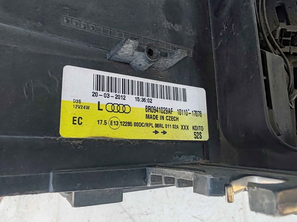 Óptico izquierdo Audi Q5 2010 - 2013 - Imagen 8